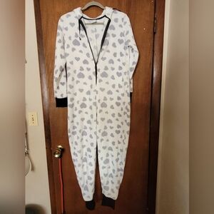 Totally Pink Women's Plush One Piece Pajamas